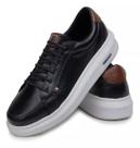 Sapatenis Tenis Masculino Casual Moderno 100% Couro Confortável Parra Boots