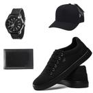 Sapatenis Tenis Masculino Confortavel + Acessorios