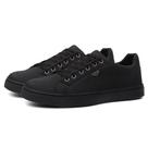 Sapatenis Tenis Masculino Solado Reto Fechamento Cadarço Solado TR Palmilha EVA Macia Leve Tamanho:41Cor:PretoGênero:M