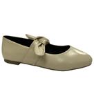 Sapatiha Cecconello Feminino Laço Off White Couro Sapatiha Cecconello Feminino Laço Off White Couro