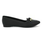 Sapatilha 5635.863 Moleca Sapato Laço Conforto Casual Leve Feminino