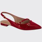 Sapatilha Aberta Feminina Fivela Verniz Conforto Vizzano 1206.296.13488