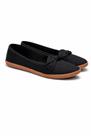 sapatilha acessivel Sandalia casual para mulheres Sapatilha moleca com laço