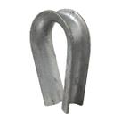 Sapatilha/Anilha para Cabo de Aço 1/2" - 12,70mm Pesada Coforja Sapatilha/Anilha para Cabo de Aço 1/2" - 12,70mm Pesada Coforja