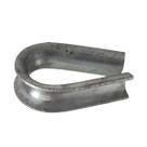 Sapatilha/Anilha para Cabo de Aço 3/8" - 9,53mm Pesada Coforja Sapatilha/Anilha para Cabo de Aço 3/8" - 9,53mm Pesada Coforja