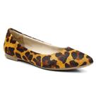 Sapatilha animal print dia a dia conforto absoluto bico fino