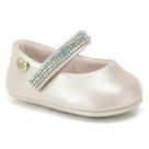 Sapatilha Bebê Klin Chantilly Off White Perolizado
