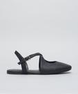 Sapatilha Couro Julia - Preto