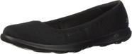 Sapatilha de balé Skechers GO Walk Lite-Dreamer feminina preta tamanho 8
