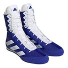 Sapatilha de Boxe adidas HOG 4 BOOTS HP9612 Azul/Branco