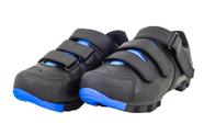 Sapatilha De Clip MTB - Giaco Com 3 tiras autocolantes - Azul Sapatilha De Clip MTB - Giaco Com 3 tiras autocolantes - Azul