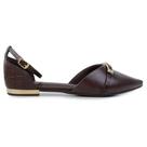 Sapatilha Feminina Bebecê Slingback Marrom - T2019 Sapatilha Feminina Bebecê Slingback Marrom - T2019