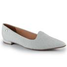 Sapatilha Feminina Bico Fino Glitter 1206.261 TELA
