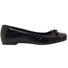 Sapatilha Feminina Bico Quadrado Bailarina Loafer Confortável Via Angel 79.01