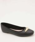 Sapatilha Feminina Bico Quadrado Moleca-35047