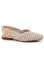 Sapatilha Feminina Botterro 369904_18 em Couro Off White