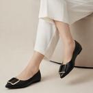 Sapatilha Feminina Confortável Preto Luxo Elegante Sapato Feminino Mocassim Bico Fino Enfeite Sapatilha Feminina Confortável Preto Luxo Elegante Sapato Feminino Mocassim Bico Fino Enfeite
