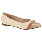 Sapatilha Feminina Creme Bege Camel Modare 7334.244 Sapatilha Feminina Creme Bege Camel Modare 7334.244