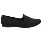 Sapatilha Feminina Elastano Bico Redondo Usaflex UD20001 - Preto - 38