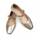Sapatilha Feminina Estilo Básico Mary Janes Sapato Feminino Boneca com Fecho Fivela e Sem Salto