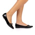 Sapatilha Feminina Melina Bico Fino Moda Confortável C/ Forro Sapatilha Feminina Melina Bico Fino Moda Confortável C/ Forro