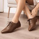 Sapatilha Feminina Mocassim Oxford Tamanho Especial 41 42 43 44 Conforto Elegante