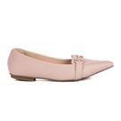 Sapatilha Feminina Moda Donatela Bico Fino Confortavel Macia