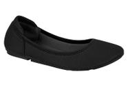 Sapatilha Feminina Moleca Elastico Joanete Confortavel Basic