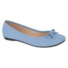 Sapatilha Feminina Moleca Laço Classico Confortável Jeans