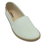 Sapatilha Feminina Moleca Microperfuros Nobuck Pele Neo