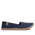 Sapatilha Feminina Moleca Napa Tresse Capri Azul Marinho