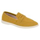 Sapatilha Feminina Nobuck Mostarda Moleca 5819.100