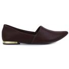 Sapatilha Feminina Piccadilly Marrom Madeira - 2740