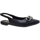 Sapatilha Feminina Slingback Corrente Moderna Elegante Confortável Casual Social Sapatilha Feminina Slingback Corrente Moderna Elegante Confortável Casual Social