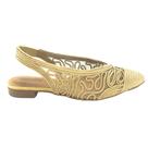 Sapatilha Feminina Valentina Slingback 373280 - Marrom Sapatilha Feminina Valentina Slingback 373280 - Marrom