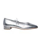 Sapatilha Feminino Carrano Couro Prata - 736005