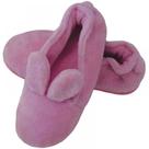 Sapatilha Flexível Infantil Pelúcia Coelho - Rosa - 25/26