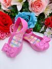 Sapatilha Infantil Boneca C/ Laço Duplo Rosa Chiclete Luxo 2009RC