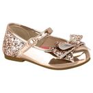 Sapatilha Infantil Feminina Boneca Glitter Dourada Molekinha 2106.176