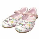Sapatilha Infantil Feminina Gatinho Arco-Irís, Magicc Kids