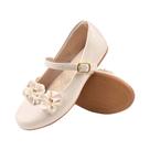 Sapatilha Infantil Feminina Menina Laço Dama de Honra Branco LMV03-DH Sapatilha Infantil Feminina Menina Laço Dama de Honra Branco LMV03-DH