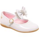 Sapatilha Infantil Menina Laço Ponta Fivela Sapatilha Infantil Menina Laço Ponta Fivela