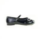 Sapatilha Infantil Menina Molekinha Verniz Preto Bico Redondo 21061050