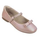 Sapatilha Infantil Menina Pampili Ballet com Laço na cor Rosa Tamanho:29