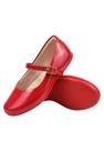 Sapatilha Infantil Menina Sapato Boneca Feminina Social Básica Batizado Vermelho 60-115-037 Sapatilha Infantil Menina Sapato Boneca Feminina Social Básica Batizado Vermelho 60-115-037