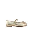Sapatilha Infantil Molekinha Soft Laço Dourado