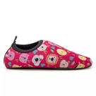 Sapatilha Infantil Neoprene Aquática Praia Piscina Tênis Antiderrapante Vermelha Bichinhos
