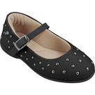 Sapatilha Infantil Pampili Bailarina com Aplique de Strass Preto