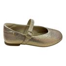 Sapatilha Infantil Pampili Ballet Fivela Metalizada Dourada