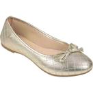 Sapatilha Infantil Super Fofura Dourada Pampili 295379